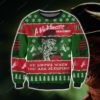 Freddy Krueger A Nightmare on Elm Street 3D Print Christmas Sweatshirt