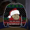 Ho Ho Holy Schnikes 3D Printed Christmas Sweatshirt