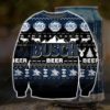 Dark Busch Beer 3D Print Christmas Sweater