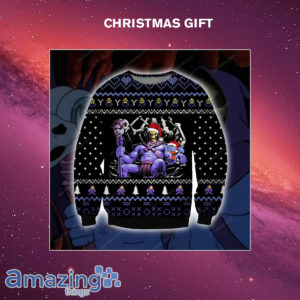 Skeletor 3D Print Christmas Sweater