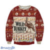 Wild Turkey Bourbon V2 3D Printed Christmas Sweatshirt