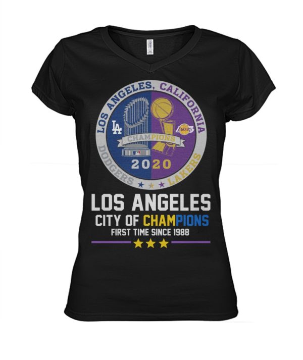 Los Angeles City Of Champions First Time Since 1988 Shirt.