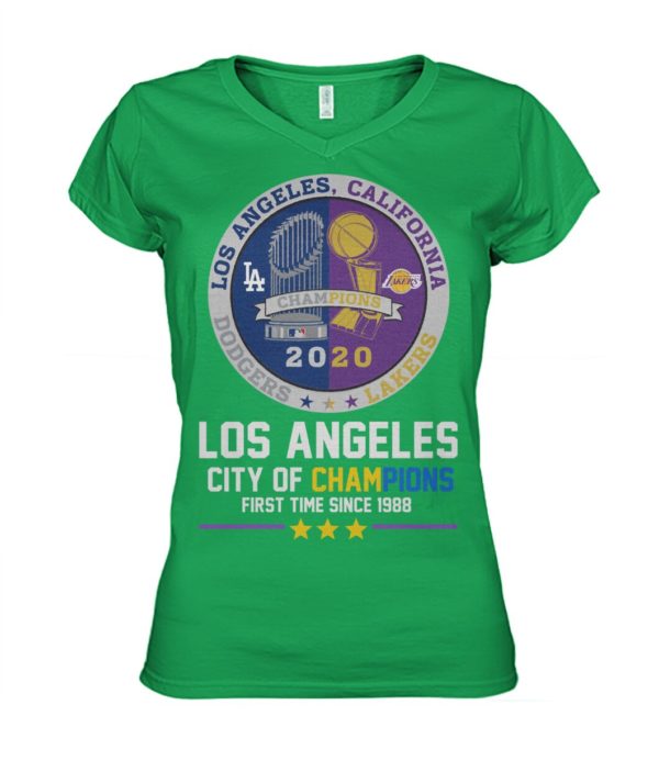 Los Angeles City Of Champions First Time Since 1988 Shirt.