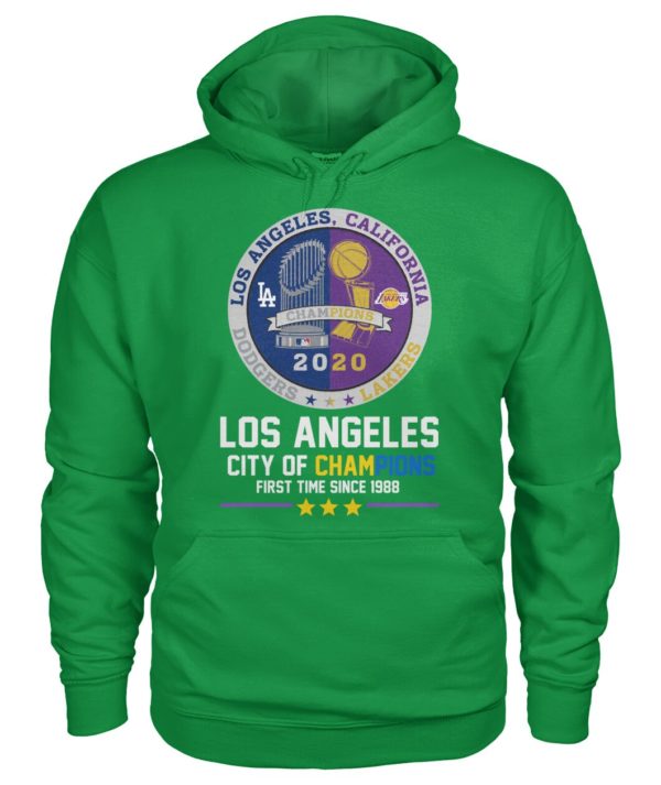 Los Angeles City Of Champions First Time Since 1988 Shirt.