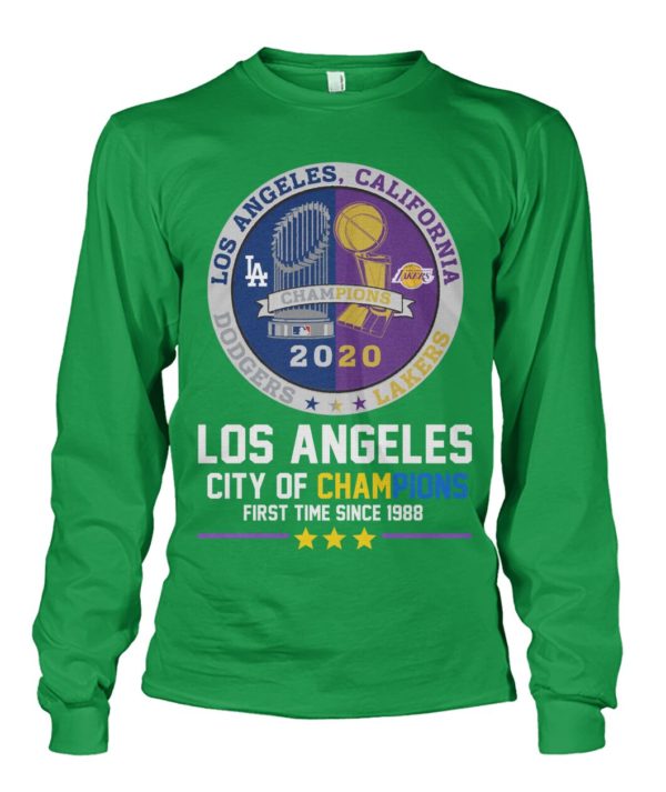 Los Angeles City Of Champions First Time Since 1988 Shirt.