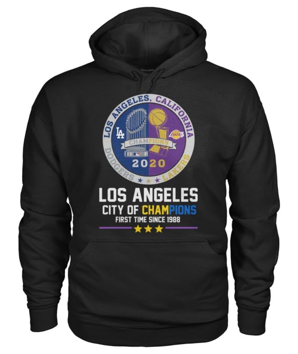 Los Angeles City Of Champions First Time Since 1988 Shirt.