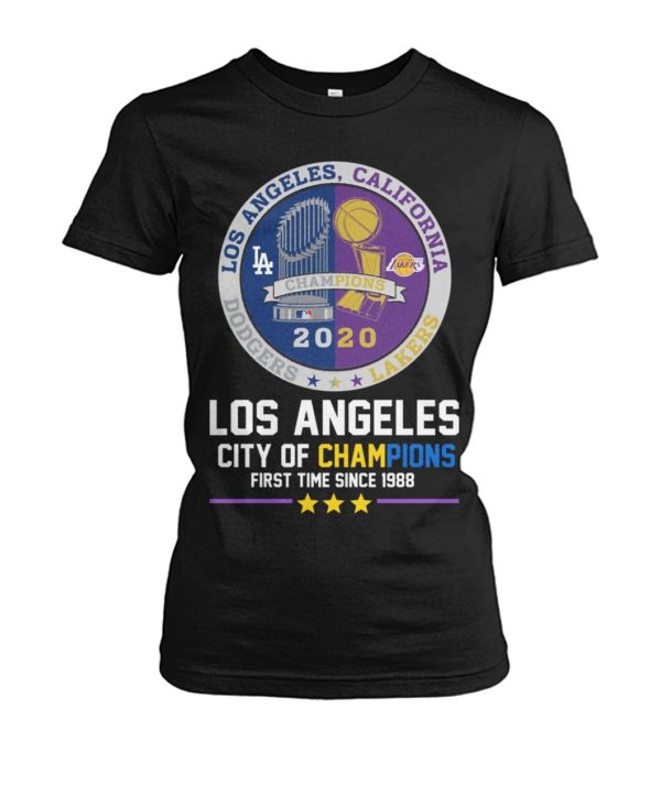 Los Angeles City Of Champions First Time Since 1988 Shirt.