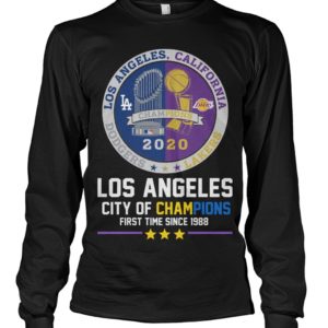 Los Angeles City Of Champions First Time Since 1988 Shirt.