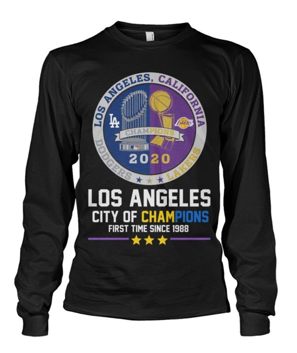 Los Angeles City Of Champions First Time Since 1988 Shirt.