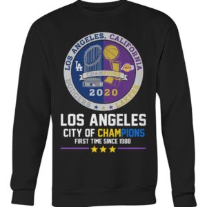 Los Angeles City Of Champions First Time Since 1988 Shirt.