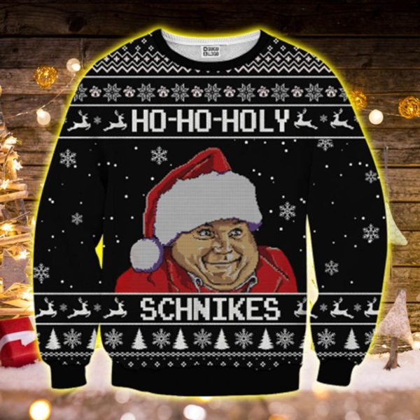 Tommy Boy Holy Schnikes 3D All Ove Print Christmas Sweatshirt