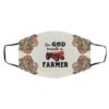 So God Made A Farmer Face Mask