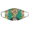Frida Kahlo floral mask Face Mask