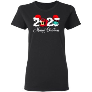 Merry Christmas 2020 Toilet Paper & Facemask Santa Shirt
