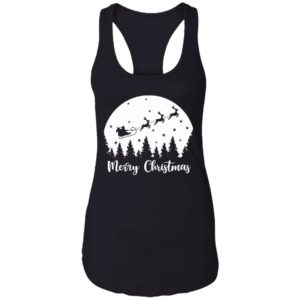 Merry Christmas Santa On Sleigh Shirt