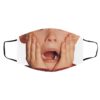 Kevin McCallister Home Alone Shocked Face Face Mask