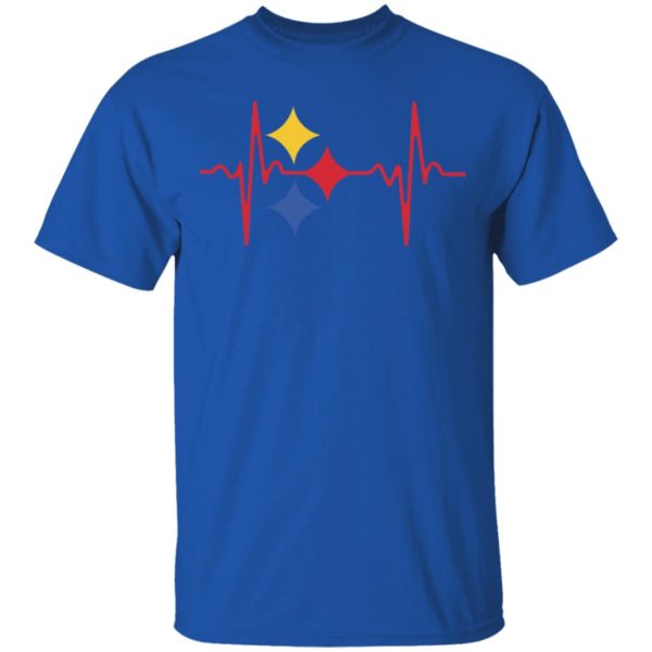 Steeler Heartbeat Steeler For Life Shirt