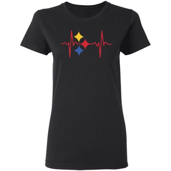 Steeler Heartbeat Steeler For Life Shirt