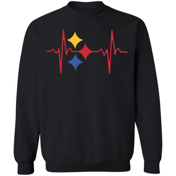 Steeler Heartbeat Steeler For Life Shirt