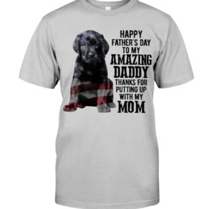 Happy Father's Day Black Labrador Shirt