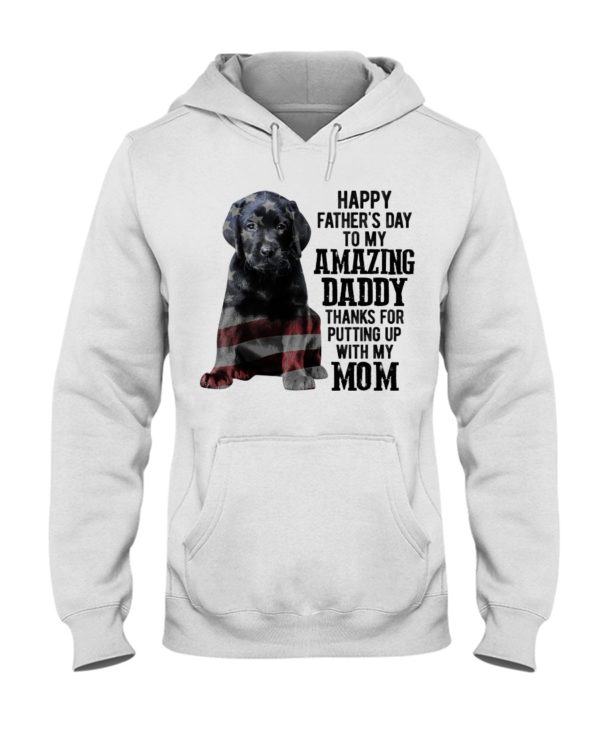 Happy Father's Day Black Labrador Shirt