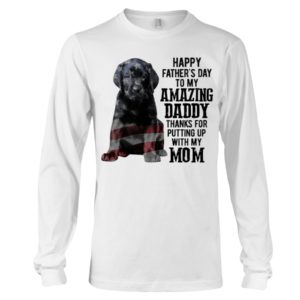 Happy Father's Day Black Labrador Shirt
