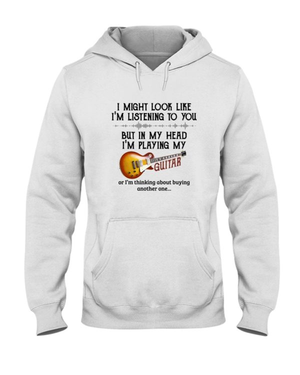 In My Head I'm Playing My Guitar Shirt