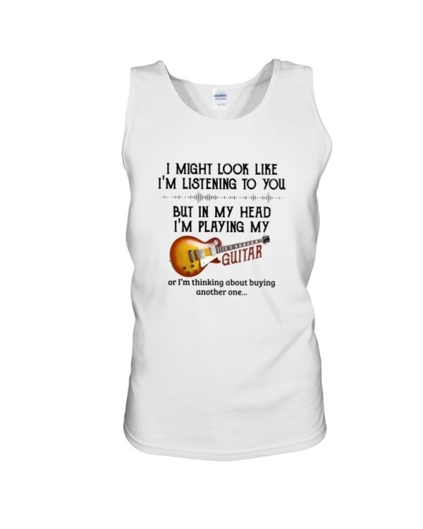 In My Head I'm Playing My Guitar Shirt