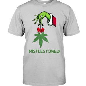 The Grind Hand Holding Weed Mistlestoned Shirt