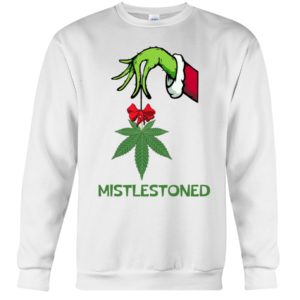 The Grind Hand Holding Weed Mistlestoned Shirt