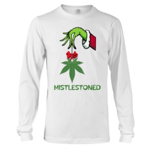 The Grind Hand Holding Weed Mistlestoned Shirt