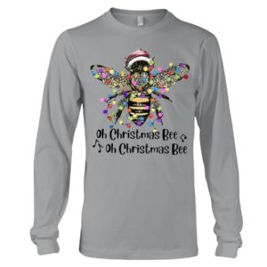 Bee Oh Christmas Bee Bee Santa Shirt