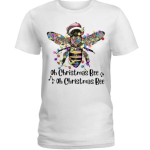 Bee Oh Christmas Bee Bee Santa Shirt