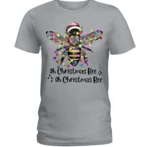 Bee Oh Christmas Bee Bee Santa Shirt