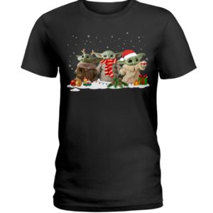 Merry Christmas Baby Yoda Shirt