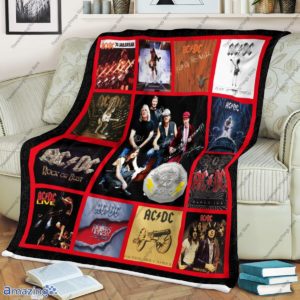 AC DC 45th Anniversary Fly On The Wall Blanket