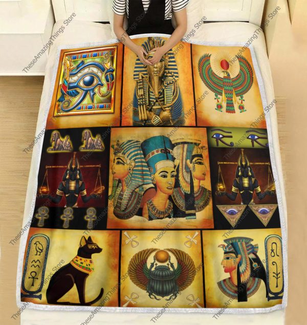 Ancient Egypt Quilt Blanket