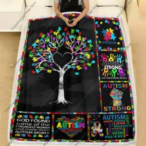 Autism Awareness Day Blanket