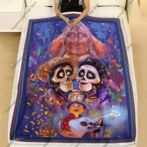 Coco Cartoon Quilt Blanket