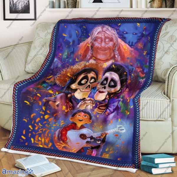 Coco Cartoon Quilt Blanket
