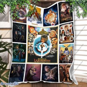 Die Reise Ins Labyrinth Quilt Blanket For Fans
