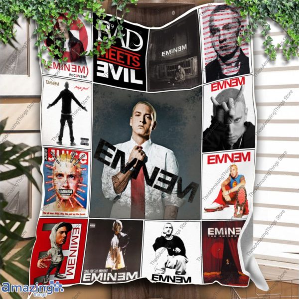 Eminem Quilt Blanket design by Fans