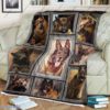 German Shepherd – The Boy In The Bubble Quilt, Fleece Blanket