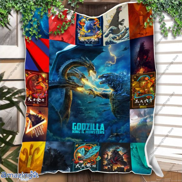 Godzilla 2020 Quilt Blanket