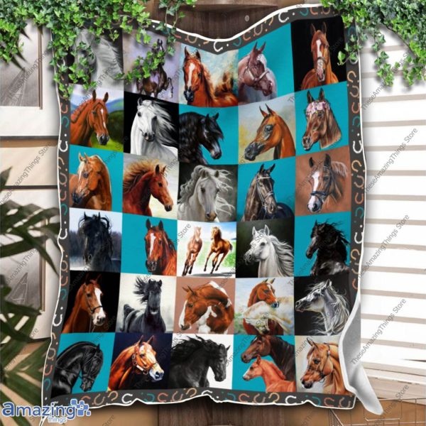 Horse Fleece Blanket