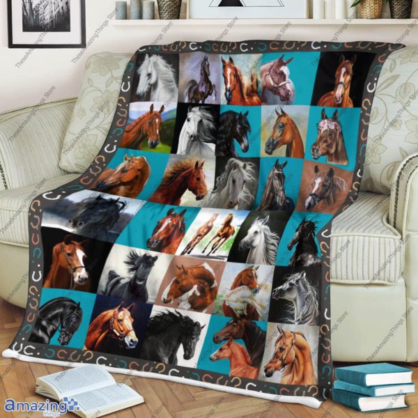 Horse Fleece Blanket