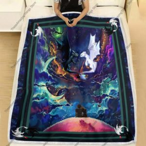 How to Train Your Dragon Quilt Blanket
