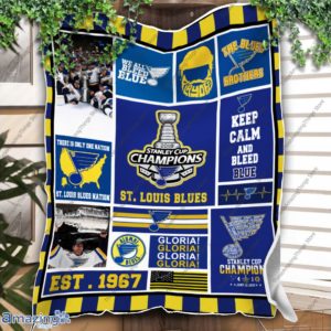 St. Louis Blues Champions 2019, Stanley Cup Champions Blanket