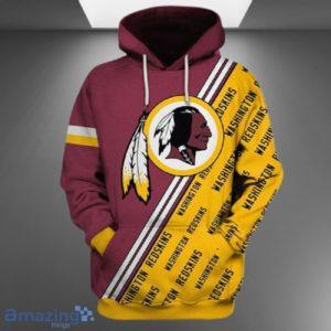 Washington Redskins 3d Hoodie Sweatshirt