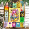 Adventure Time Quotes Quilt Blanket